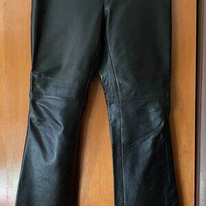 Old Navy Black Leather Pants!